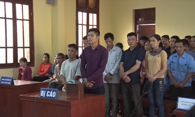 Tất cả các bị cáo đều được hưởng án treo .Ảnh: Duy Chiến
