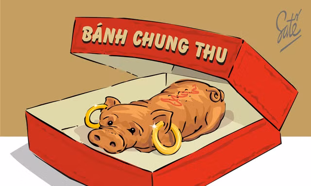 Tác phẩm "Bánh Chung Thu" của tác giả Nguyễn Văn Thưởng (Sa Tế) 