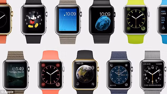 Cận cảnh chiếc đồng hồ thông minh Apple Watch