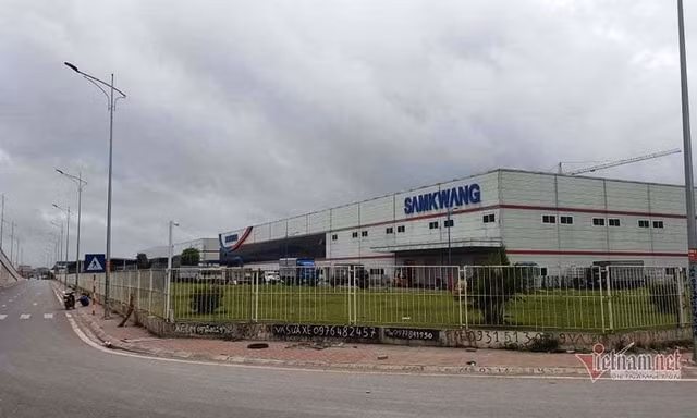 Công ty Samkwang tại KCN Quang Châu 