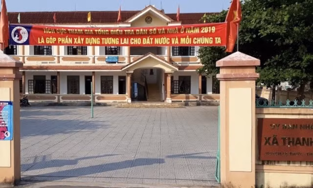 Trụ sở xã Thanh Thuỷ