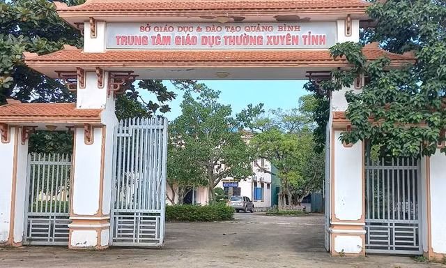 Trung tâm giáo dục thường xuyên tỉnh Quảng Bình