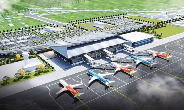 Khởi công dự án nghìn tỷ xây ga hành khách T2 sân bay Đồng Hới 
