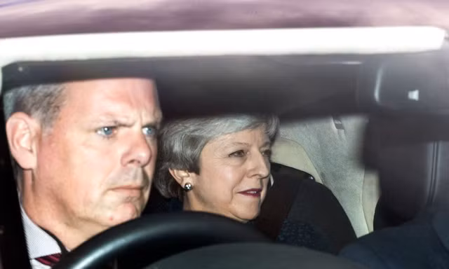 Thủ tướng Anh Theresa May vừa phải đồng ý sẽ từ chức vào tháng 6. (Ảnh: Telegraph)