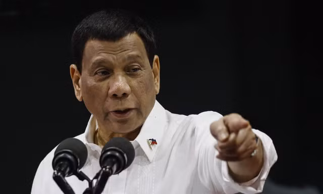 Ông Duterte. (Ảnh: SCMP) 