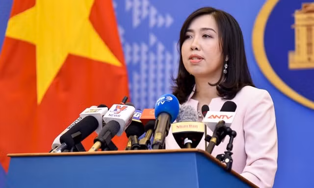 Người Phát ngôn Bộ Ngoại giao Việt Nam Lê Thị Thu Hằng