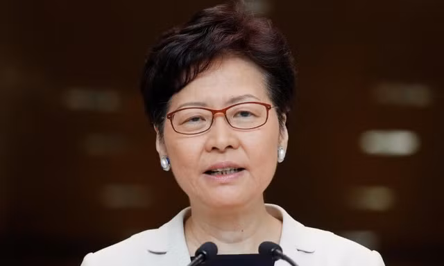 Trưởng đặc khu Hong Kong Carrie Lam. (Ảnh: Reuters)