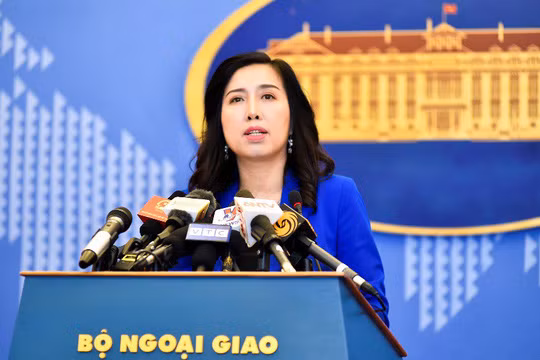 Người Phát ngôn Bộ Ngoại giao Lê Thị Thu Hằng