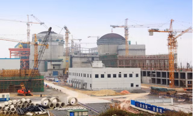 Nhà máy điện hạt nhân Fangchenggang của CGN ở tỉnh Quảng Tây, Trung Quốc. (Ảnh: SCMP)