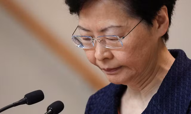 Trưởng đặc khu Hong Kong Carri Lam. (Ảnh: Reuters)