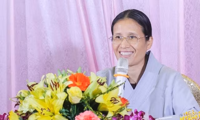 Trước khi lên chùa Ba Vàng, bà Phạm Thị Yến và chồng có cuộc sống êm ấm
