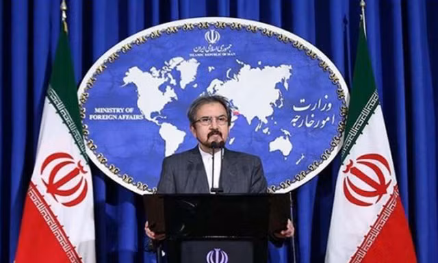 Người Phát ngôn Bộ Ngoại giao Iran Bahram Qassemi đã phủ nhận những tin đồn trên mạng Internet rằng cơ quan này đang chuẩn bị các động thái để rút khỏi JCPOA. (Nguồn: IFP)