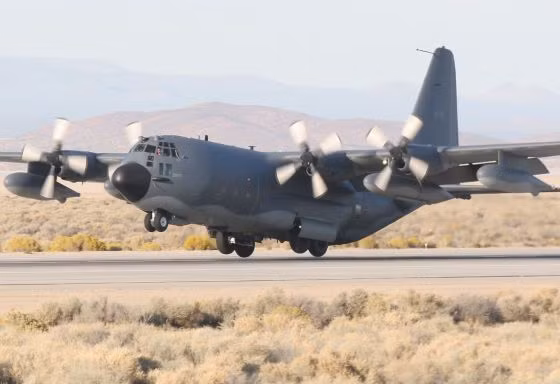 Máy bay vận tải quân sự C-130 Hercules. Ảnh: AP 