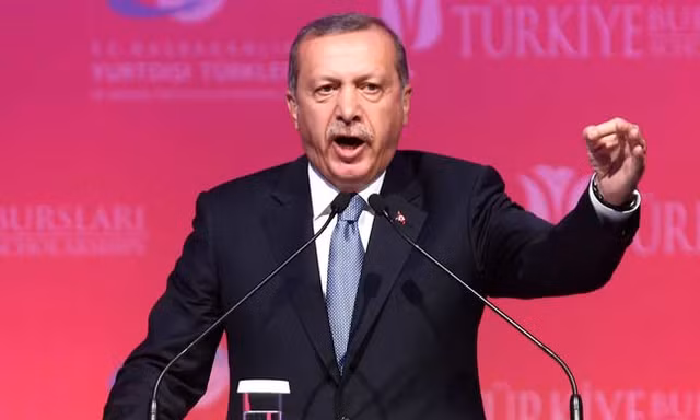 Tổng thống Thổ Nhĩ Kỳ Recep Tayyip Erdogan. Ảnh: AP