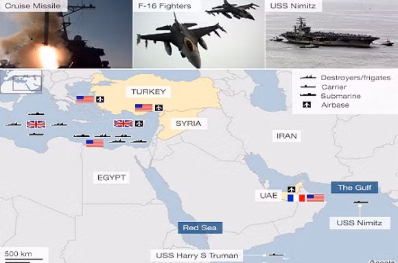 Mỹ lên kế hoạch ‘tấn công phẫu thuật’ Syria trong 3 ngày