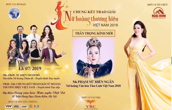 Dư luận xôn xao về cuộc thi mập mờ Nữ hoàng thương hiệu Việt