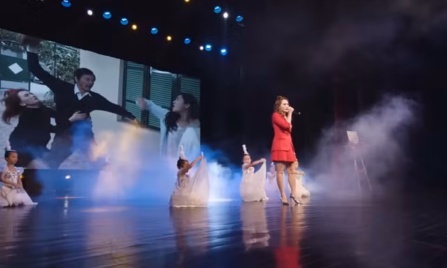 Bảo Thanh khoe giọng hát "Cảm ơn con nhé"