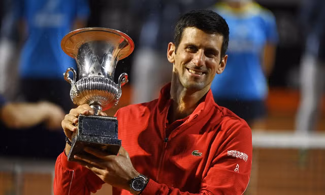 Djokovic lần thứ 5 vô địch Rome Masters 