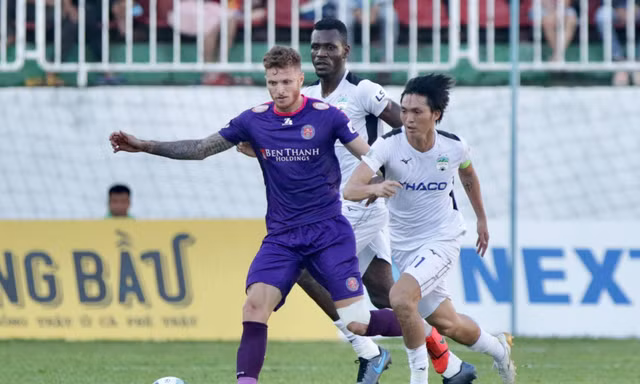 Kết quả vòng 5 V.League: HAGL đánh rơi chiến thắng trên sân nhà