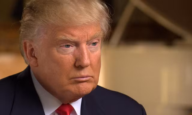 Tổng thống Mỹ Donald Trump. 