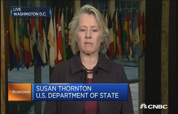 Quyền Trợ lý Ngoại trưởng Mỹ Susan Thornton