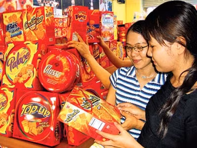 Đủ lương thực, thực phẩm phục vụ Tết