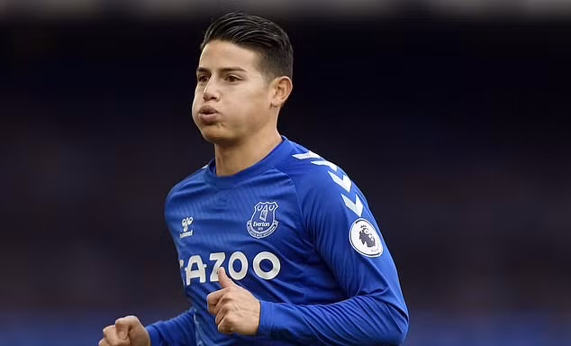 James Rodriguez sẽ bỏ lại khoảng trống lớn ở đội hình Everton.