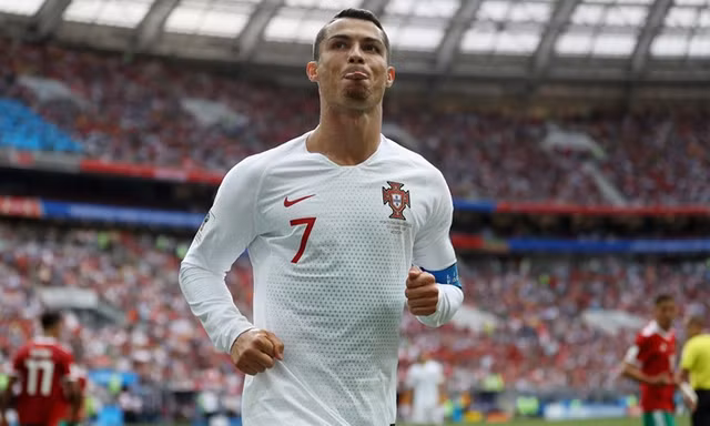 Ronaldo đã có 4 bàn thắng ở World Cup 2018.
