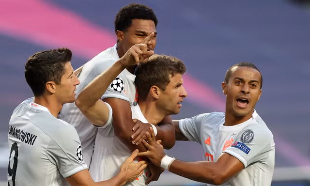 Bayern "hủy diệt" Barca để vào bán kết Champions League