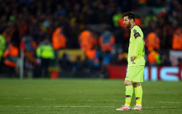 Messi bất lực ở Anfield