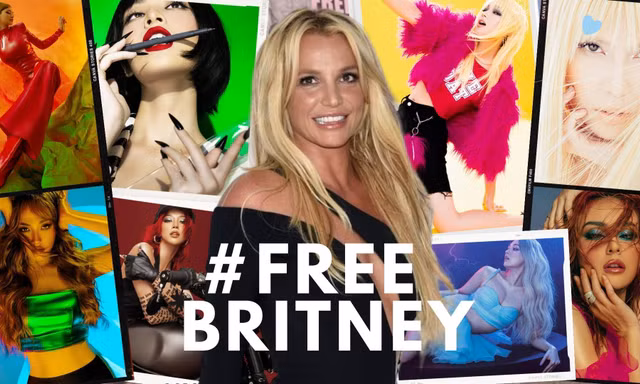 "Công chúa nhạc Pop" được tự do, dàn sao nữ khoe bộ ảnh lấy cảm hứng từ Britney Spears