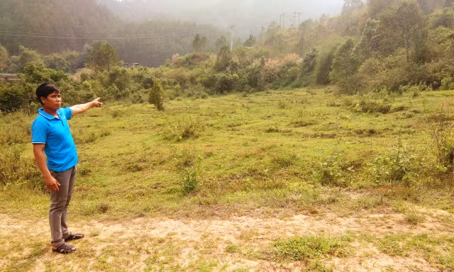 Khu vực nơi dự án được dự kiến xây dựng