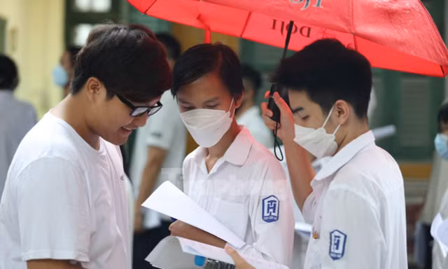 Đại học Y Hà Nội có 20 thí sinh trúng tuyển với tổng điểm trên 30 điểm