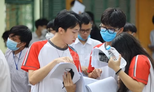 Đáp án môn Toán kỳ thi tốt nghiệp THPT 2022