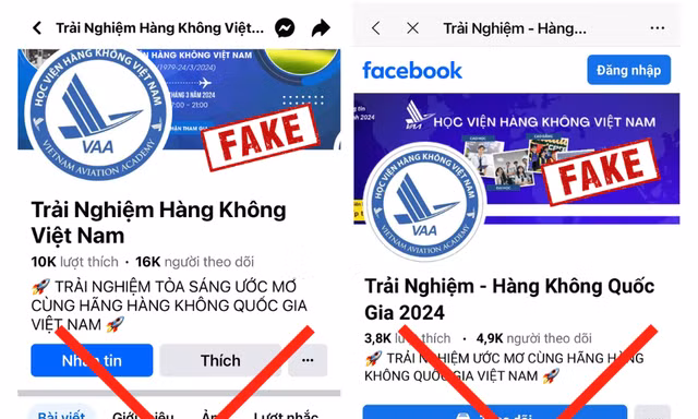 Học viện Hàng không Việt Nam cảnh báo tình trạng bị mạo danh bán khóa học hè