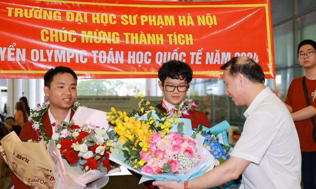 Chút tiếc nuối của 2 chàng trai dự thi Olympic Toán Quốc tế năm 2024