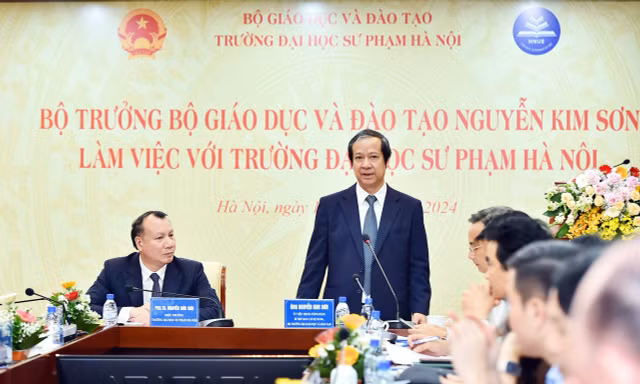 Bộ trưởng Nguyễn Kim Sơn: Cần đổi mới mô hình đào tạo giáo viên