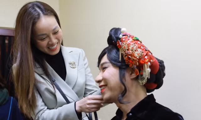 Công Lý trước giờ ghi hình Táo Quân