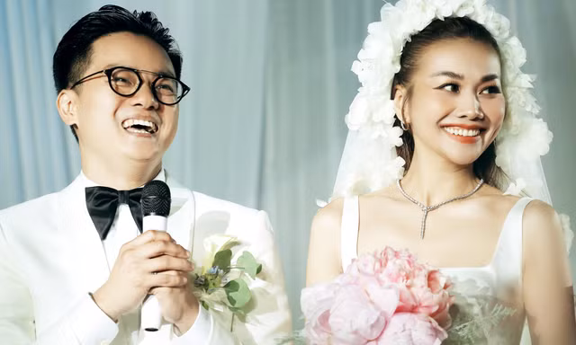 Thanh Hằng: ‘Chưa quen gọi nhạc trưởng Trần Nhật Minh là chồng’