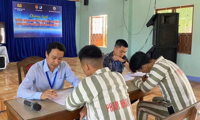 Định hướng việc làm cho phạm nhân