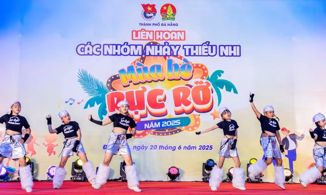 Thiếu nhi Đà Nẵng bùng cháy với 'Mùa hè rực rỡ'