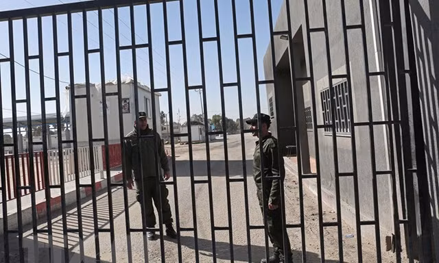 Khu vực cửa khẩu Kerem Shalom. (Nguồn: AFP/TTXVN)