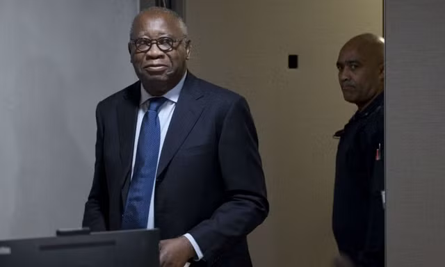 Cựu Tổng thống Bờ Biển Ngà Laurent Gbagbo xuất hiện trong phiên tòa của ICC vào năm 2016