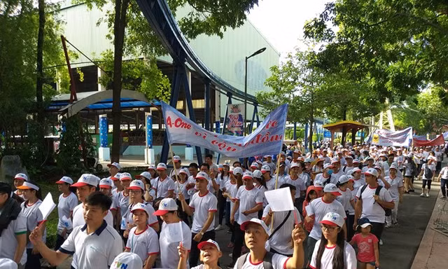 BẢN TIN TÌNH NGUYỆN: Đi bộ vì nạn nhân chất độc da cam