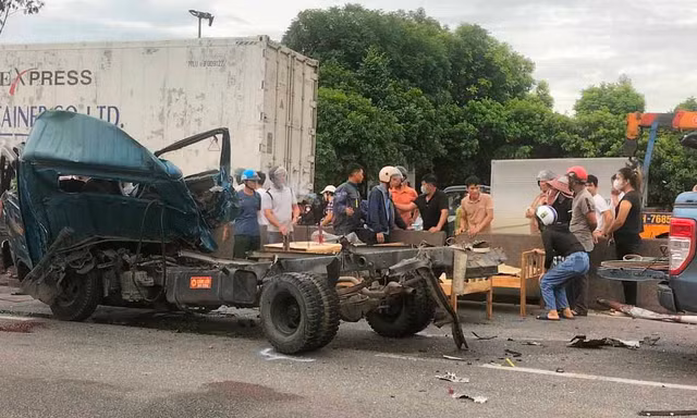 Tai nạn liên hoàn trên quốc lộ qua Hà Tĩnh, 3 người tử vong