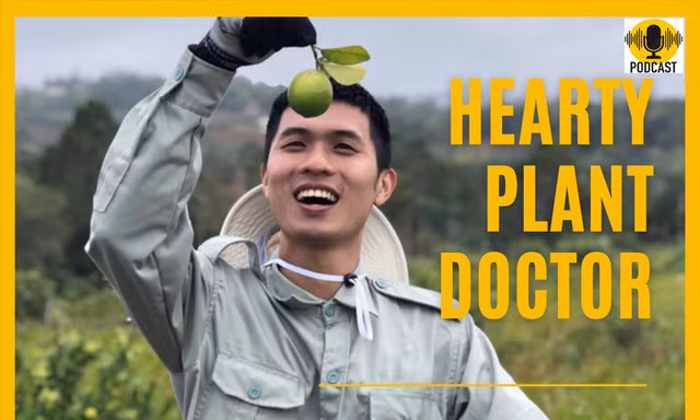“Hearty Plant Doctor” là kênh podcast đầu tiên tại Việt Nam nói về lĩnh vực nông nghiệp hữu cơ, phát sóng trên các nền tảng như Spotify, Apple podcast, Google podcast, Mây.vn, Youtube. Ảnh: NVCC