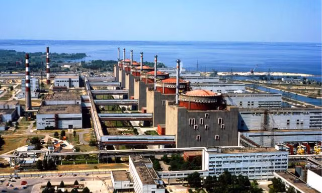 Toàn cảnh Nhà máy điện hạt nhân Zaporozhye