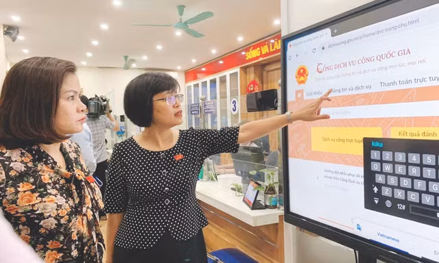Toàn bộ các phường thực hiện thủ tục hành chính không chờ 
