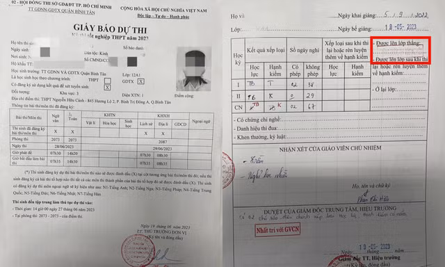 Nữ sinh ở TP.HCM nghỉ học quá số buổi quy định, không đủ điều kiện thi vẫn đỗ tốt nghiệp?