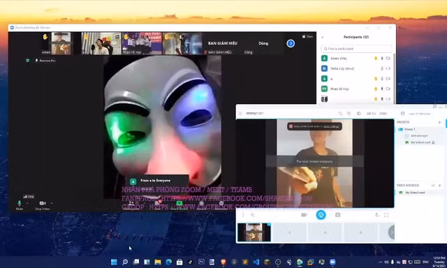 Một lớp học online bị kẻ lạ "đột nhập" vào bật nhạc nhảy tưng bừng khiến sinh viên phẫn nộ